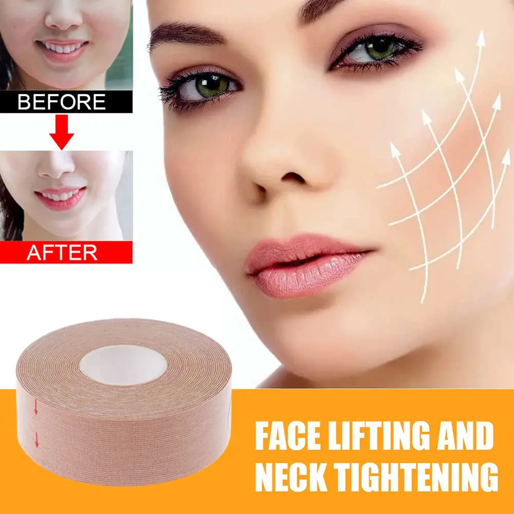 Facial Kinesiology Tape for Face V Line Lifting Mask Face Lift Tape Face Wrinkle Reduce for Face Neck Eye Anti Wrinkle Patches