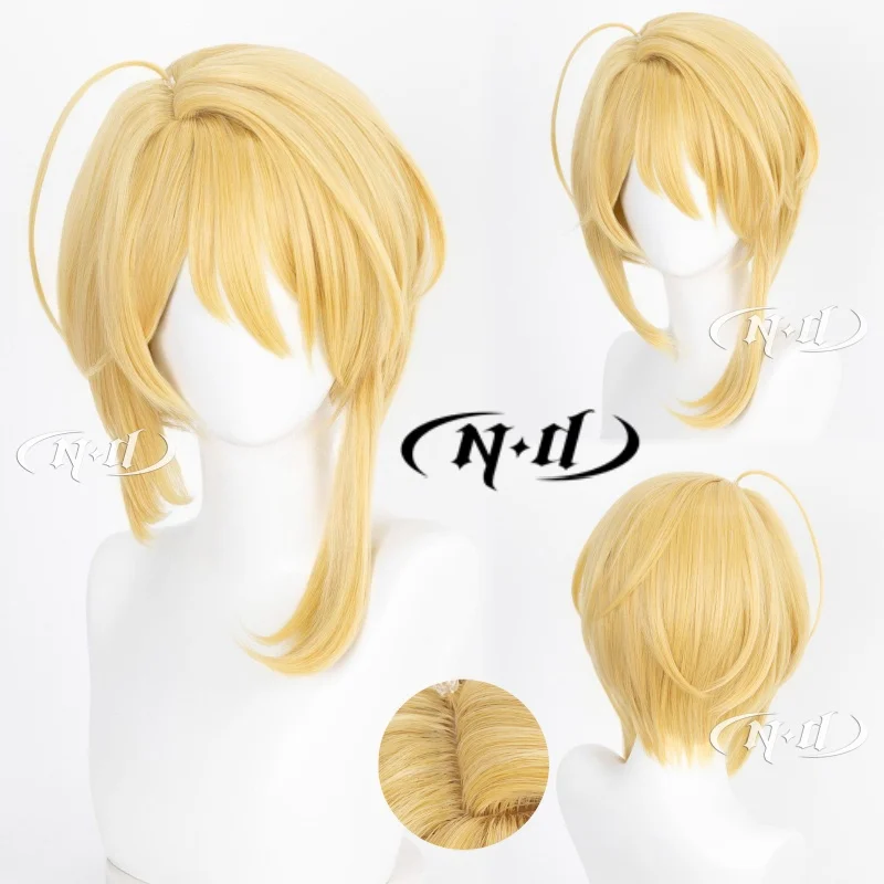 

ND Tadase Hotori Cosplay Wigs Hairpiece Shugo Chara Cosplay Hair Wigs for Halloween Costume Theme Party Heat Resistant Synthetic