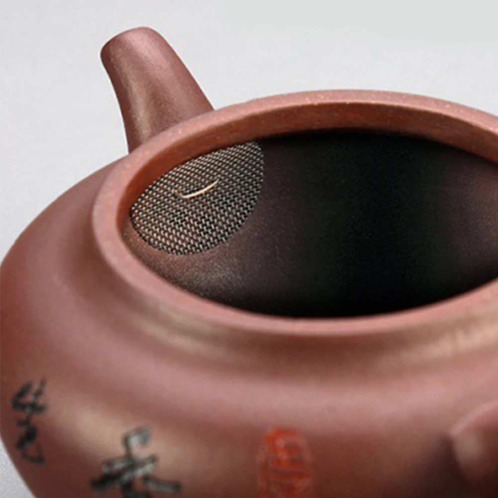 

5Pcs Stainless Steel Tea Filter for Teapot Mesh Strainer Loose Leaf Tea Infuser Replacement Kettle Filter Teapot Mesh Strainers