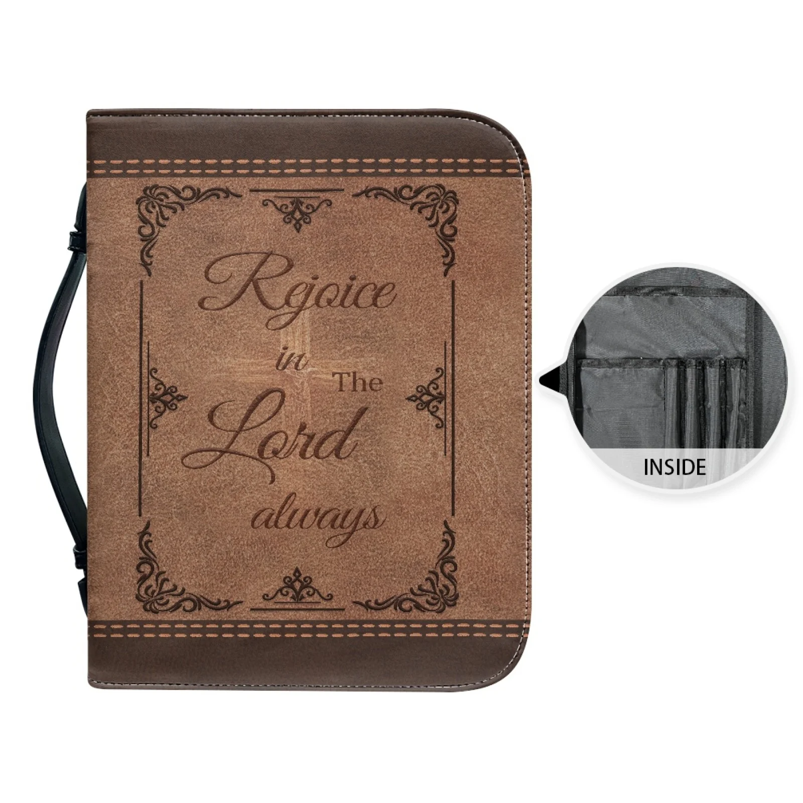 Bible Pack Luxury Leather Zipp - Luxury Bags Names recension och pris