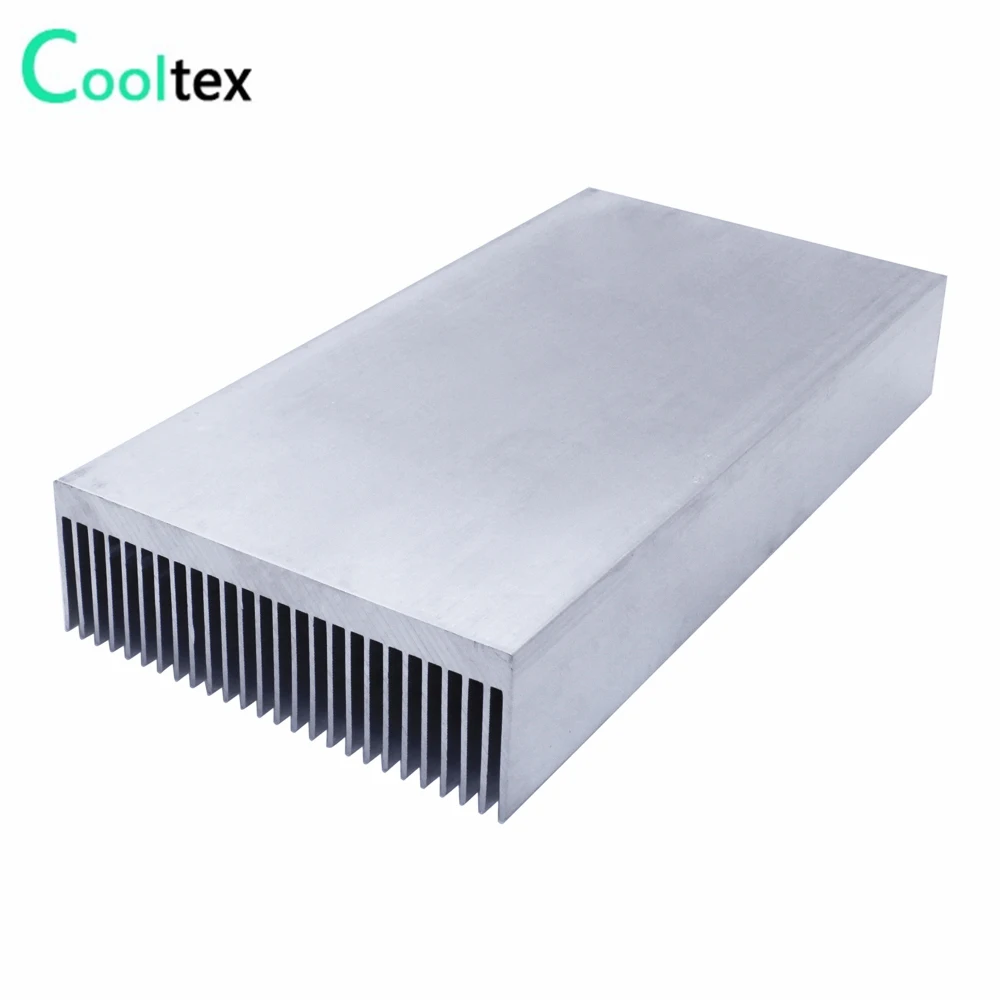 High power 160x80x26.9mm radiator Aluminum heatsink Extruded  heat sink for Electronic LED Power Amplifier cooler cooling