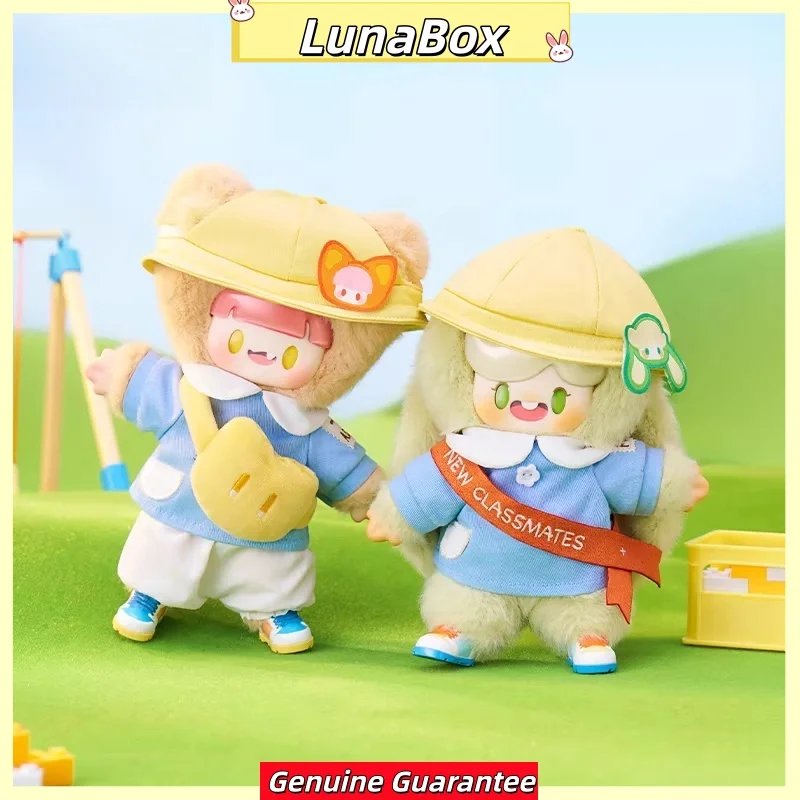 

New Original Spring Kindergarten Adou Fufu Plush Carded Figure Blind Box Kawaii 15cm Doll Collectible Bag Charm & Birthday Gift