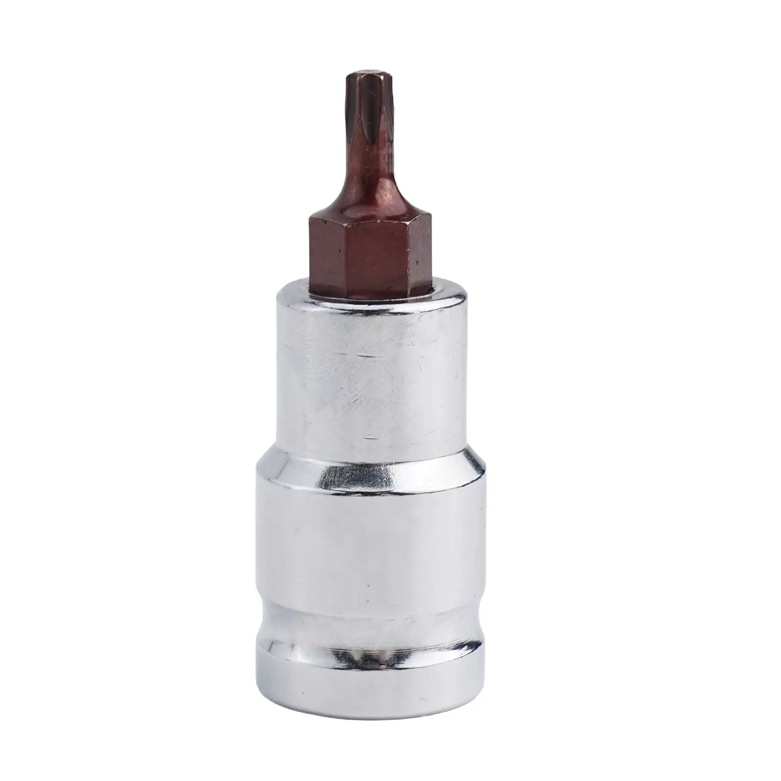 1pc For Torx Head Screwdriver Bit for T20 T70 with 1/2 Inch Socket Interface Suitable for Use with For Torx Bit Socket Wrenches