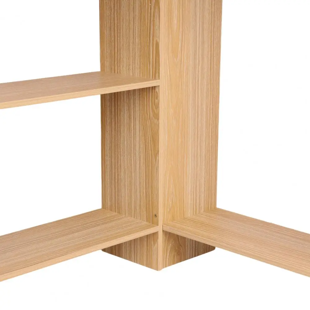 Triangle Corner Desk Large Capacity Small Corner Table With Drawers/Open Shelves Bedroom Minimalist Corner Computer Desk