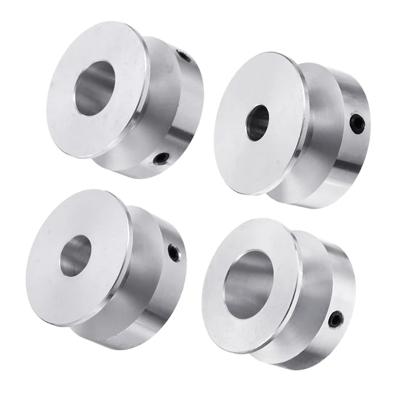 40MM Single Groove Pulley A Type Spindle Pulley Wheels 8-20MM Fixed Bore for Spindle Motor Round Belt