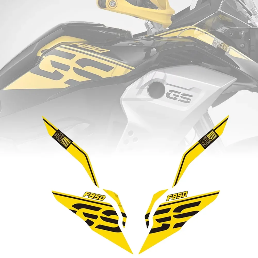 

Подходит для BMW F850GS Triple Black Adventure 40-летние наклейки 2019-2021, общая наклейка на голову мотоцикла