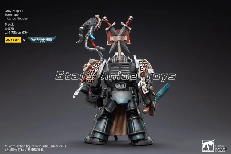 JOYTOY 1/18 Action Fiqure Warhammer 40000 Grey Knights Terminator Incanus Neodan Model