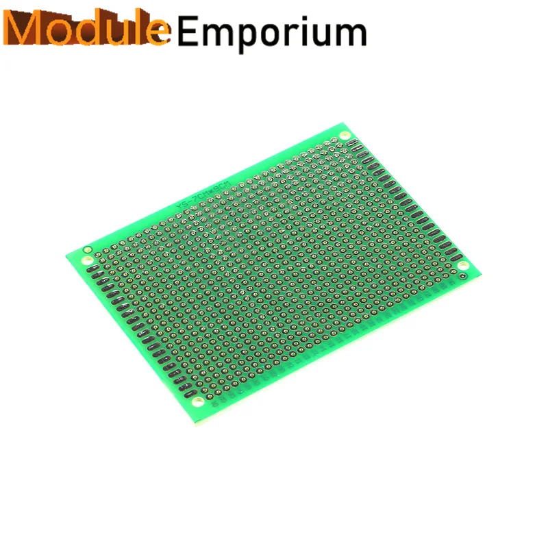 Universal PCB Board Hole Pitch DIY Prototype Paper Printed Circuit Board Panel 5x7cm Single Sided Board