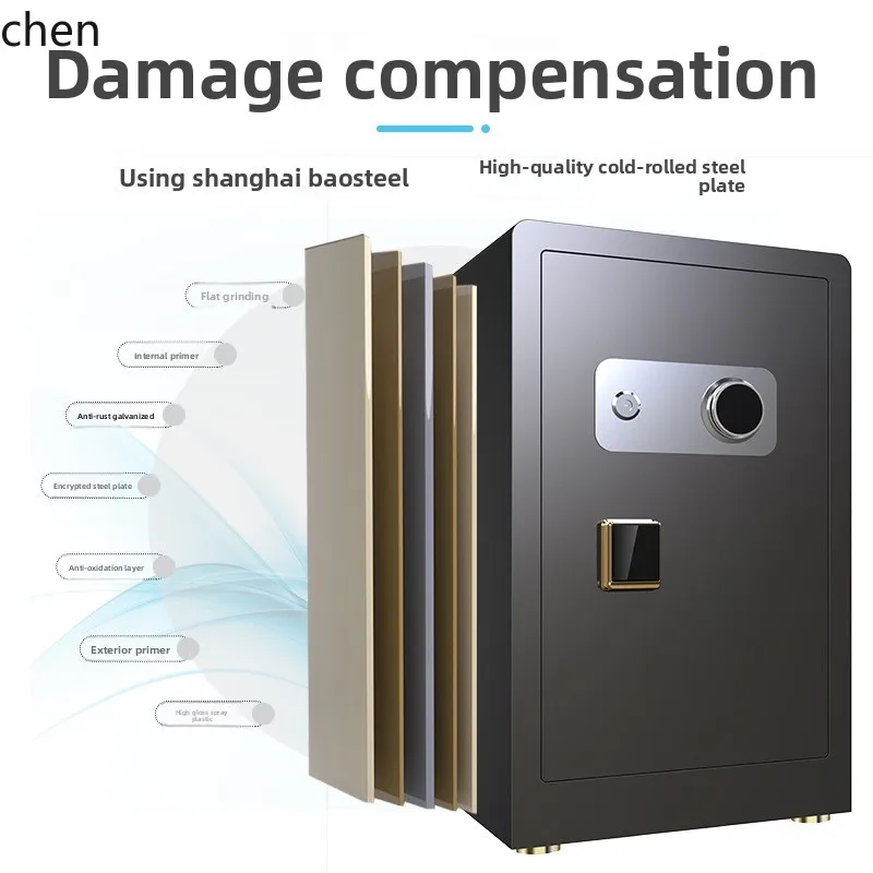 LXC Mechanical Lock Safe Box Home Office File Manual Bedside Cabinet Advanced Commercial