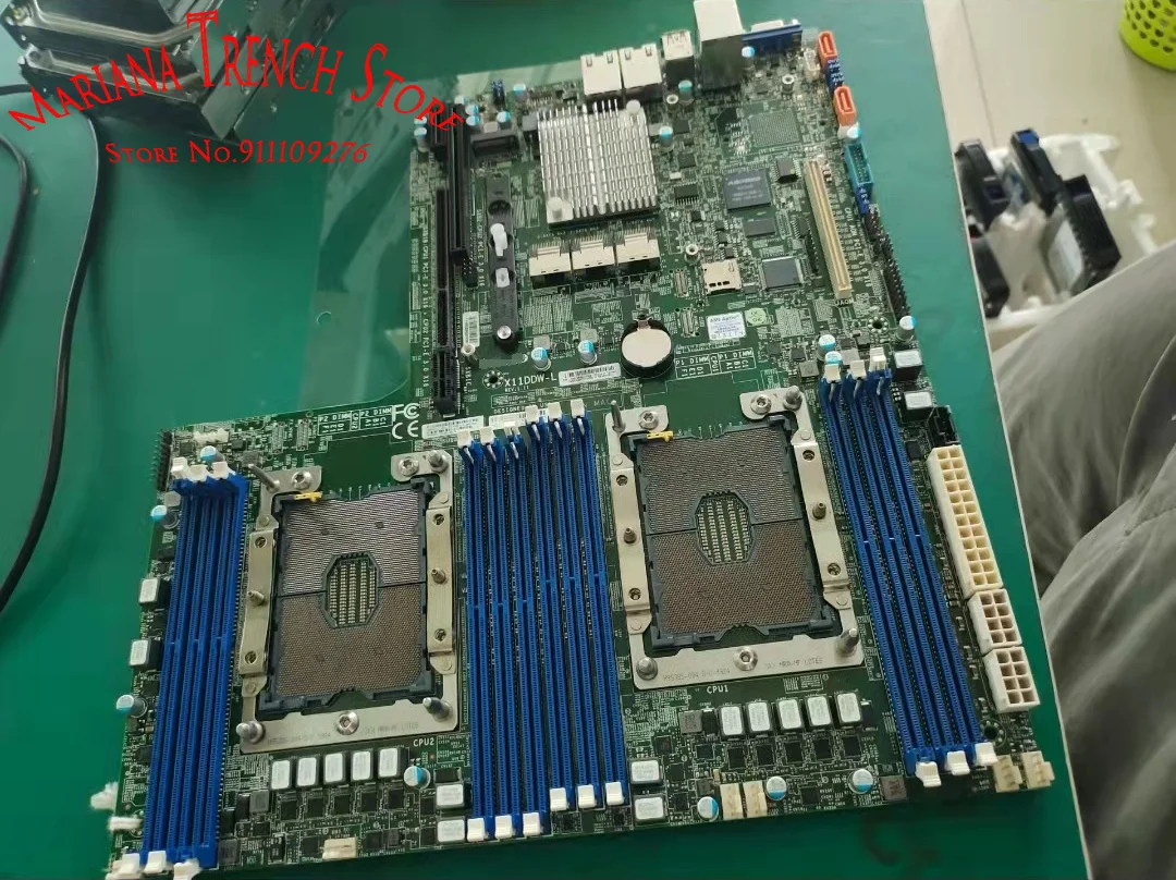 X11DDW-L for Supermicro Motherboard Xeon Scalable Processors LGA-3647 DDR4 Controller for 14 SATA3 (6 Gbps) Ports