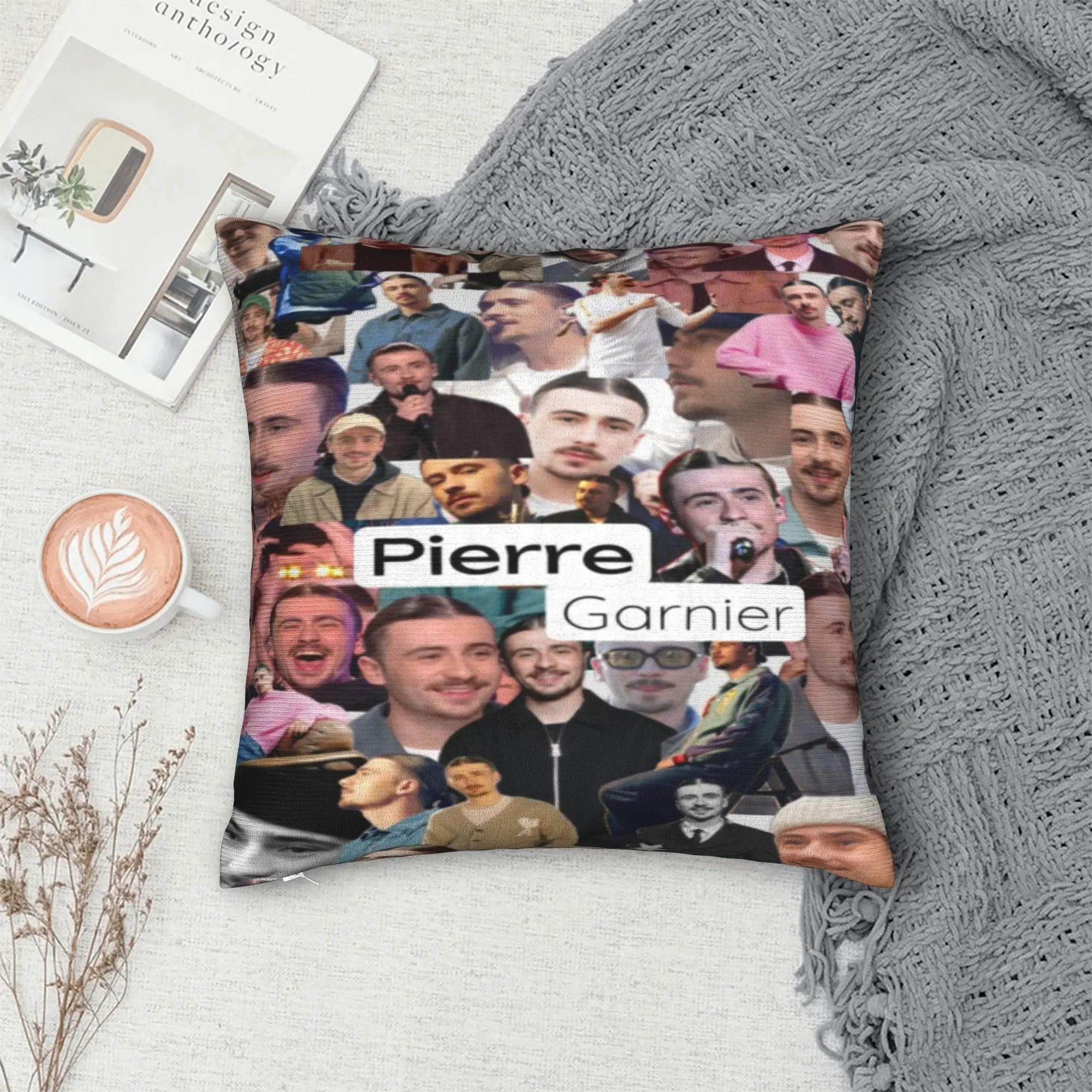 Pierre GarnierS  Pillowcase Stuff Printed Cushion Cover  Throw Pillow Cover Home Decoration Square Multi-Size