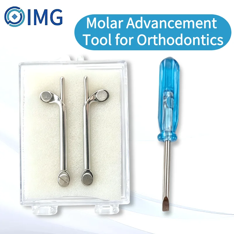 

Orthodontic Herbst Appliance Molar Advancer Fixed Correction Device for Class II Malocclusion Dental Orthodontics Instrument