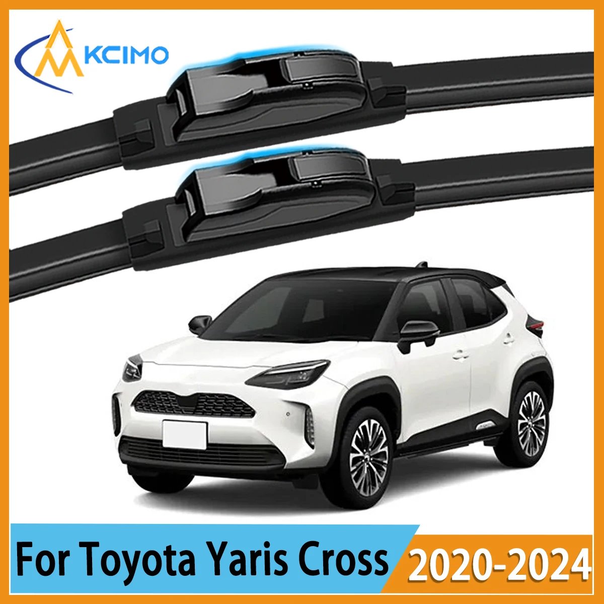 

2PCS Auto Wiper Blades for Toyota Yaris Cross XP210 2020-2024 Perfect Fitting Long Service Life