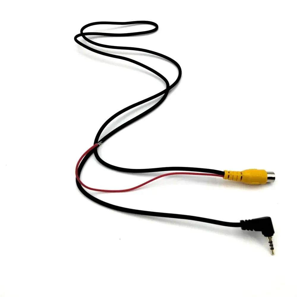 DVR Camera Cable 2.5mm Jack Port AV Adapter Cable For Vehicle Rear View Camera