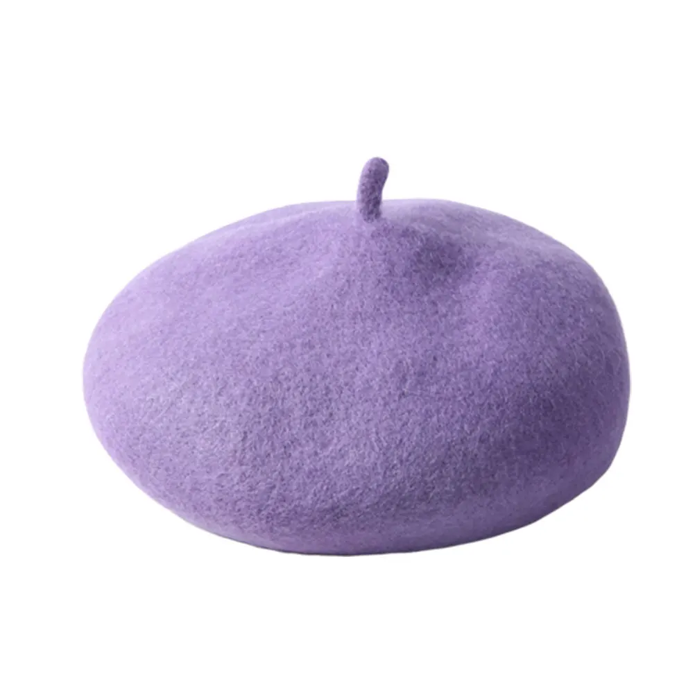 

Girls Beret Hats French Style Baby Bonnet Wool Blend Warm Breathable Autumn Children Baby Beret Accessories