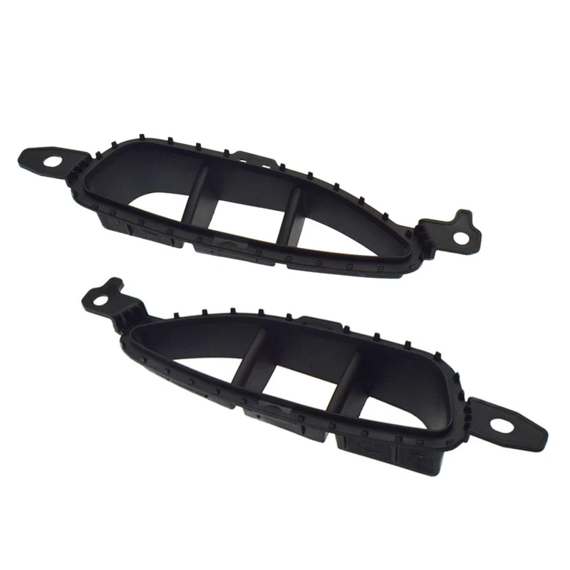 86567-A7800 86568-A7800 1 Pair Car Front Duct Air Airflow Curtain Catheter Fit for Kia Forte 5 2.0L 2017-2018 Black