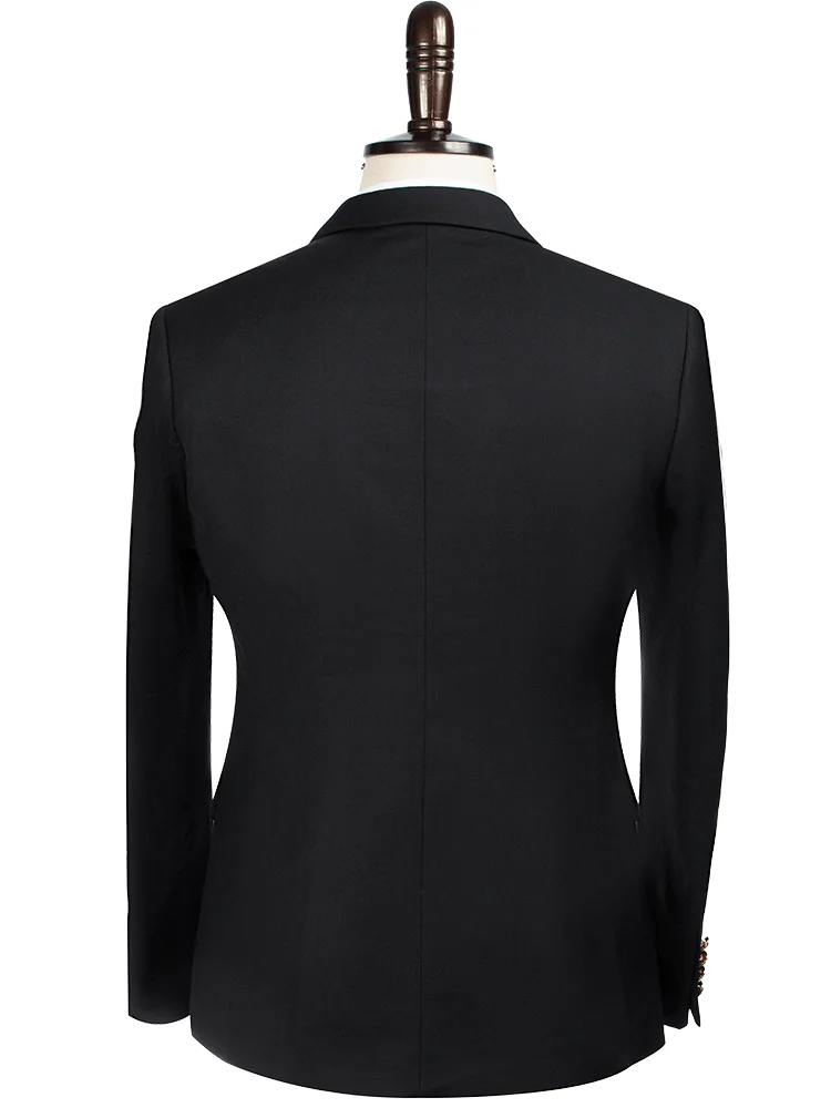 DAROuomo 2026 Men's Slim Fit Formal Business Suit 2Pcs Set - DR8211 (Jacket + Pants) for Work Wear