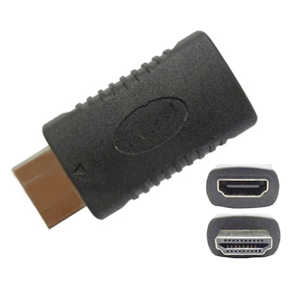 1080P HD męski na żeński adapter wirtualnego wyświetlacza HD EDID wtyczka atrapa wyświetlacza emulator płyta blokująca
