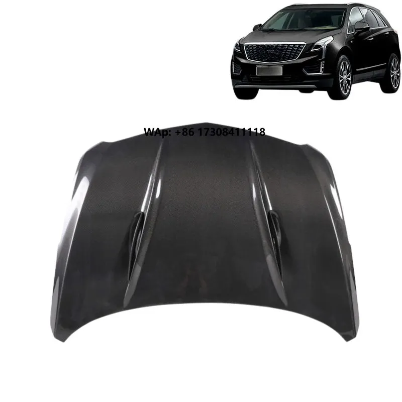 Auto Body Systems Engine Cover Hood Car Modified Parts Carbon Fiber Front Bonnet Hood for XT5 Engine Hoods