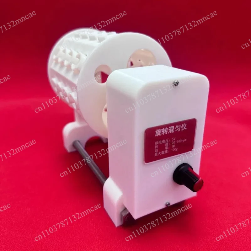 Adjustable Speed 20-100RPM DIY Rotating Mixing Device Mini 32-Tube Vortex Mixer Laboratory for 1.5mL & 2.0mL Centrifuge Tubes