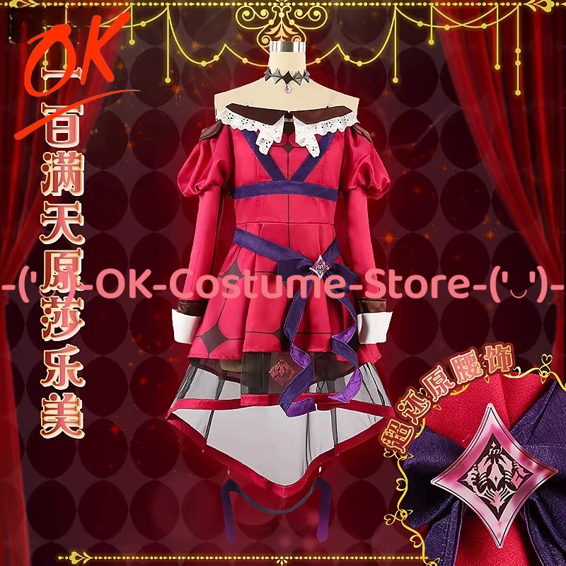 

[Customized Size] NIJISANJI Virtual VTuber Hyakumantenbara Salome Cosplay Costume Dress Anime Outfit Carnival Party Uniform Suit