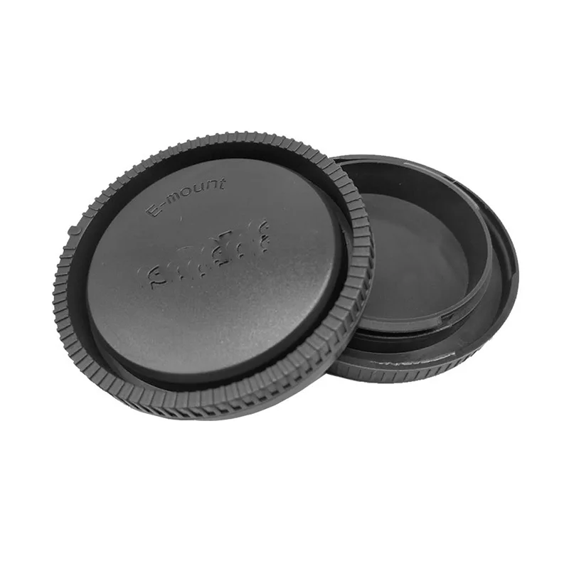 Rear Lens Cover+Camera Body Cap Anti-Dust for Sony E Mount NEXC3/5/5N/6/7 A7 A7II A7s a9 a7r3 A7r4 A3000 a5100 A6000 a6300 a6500