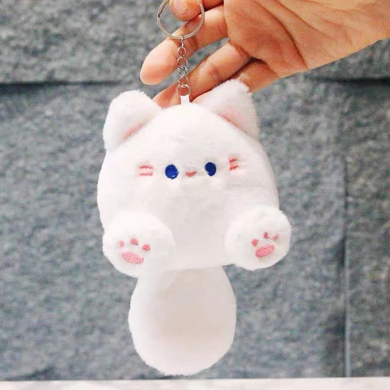 2025 New Cartoon Cat Doll Plush Pendant Creative Hangings Ornament Key Pendant Bag Accessories Bag Pendant Car Keys Accessories