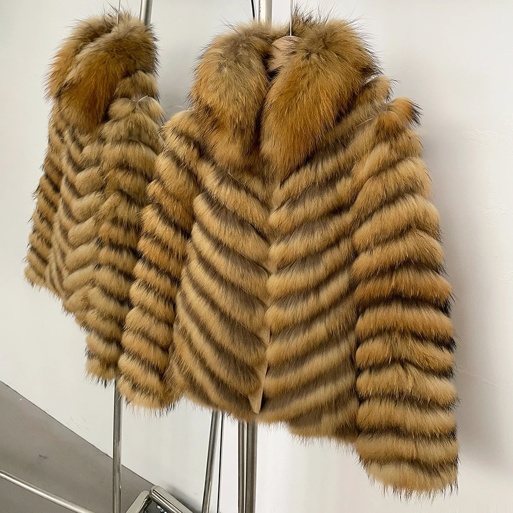 Casaco de pele de realidade roupas para mulheres casaco de pele real inverno outono jaqueta de pele de raposa moda quente manga longa streetwear senhora novo estilo
