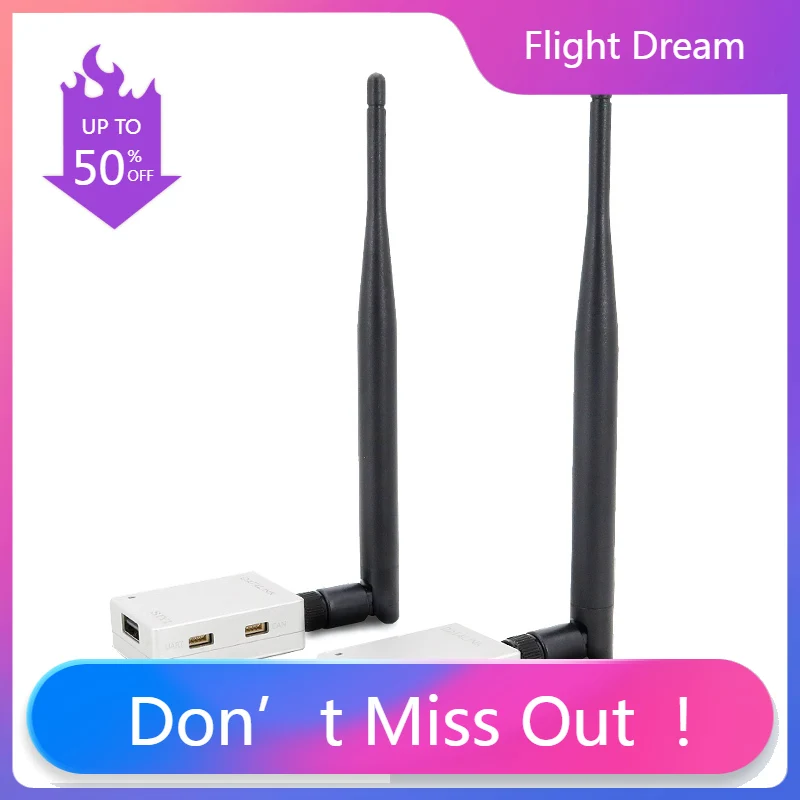 

NYSIYI 2.4G Datalink Long Range Transmission System with Mavlink Telemetry 15KM