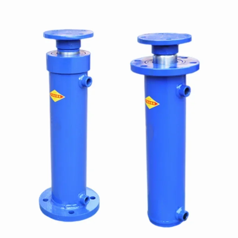 소형 신형 A12T 플랜지 리프트 유압 실린더 양방향 유압 실린더 베일러 프레스 기계 분리형 디젤 오일 상단 접근