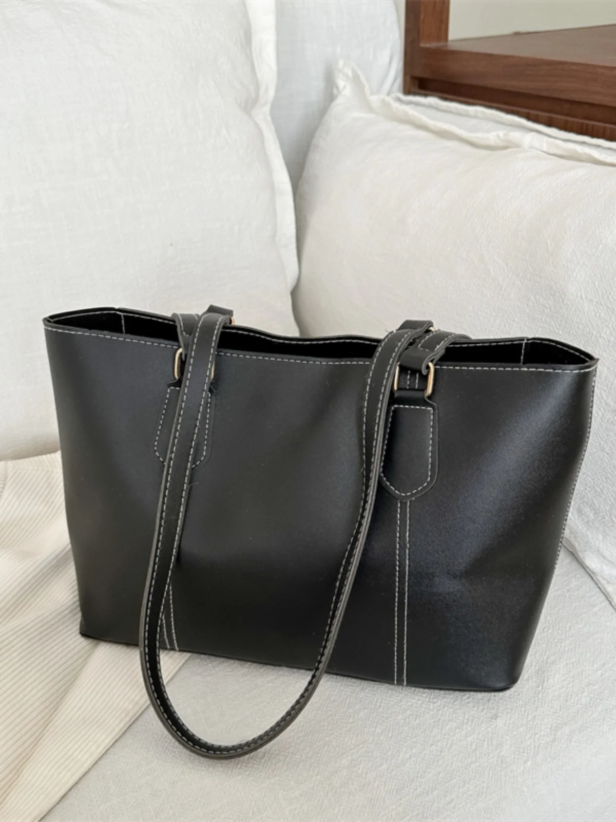 

Женская большая сумка-тоут на одно плечо Capaci, пригородная рабочая сумка в стиле ретро Faion, новинка 202, летняя универсальная высококачественная сумка