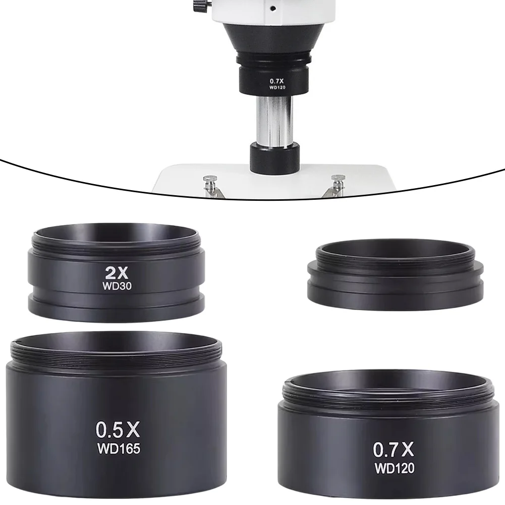 Laboratory Use Auxiliary Lens Glass Lens Increases Magnification Mounting Diameter 48mm Optional Styles Available