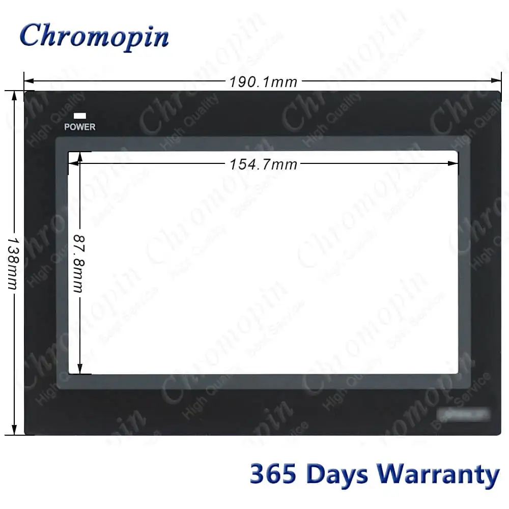 NB7W-TW00B NB7W-TW01B لوحة شاشة لمس الزجاج محول الأرقام ل OMROM NB7W-TW11B شاشة تعمل باللمس NB7W-TW10B والتراكب الأمامي