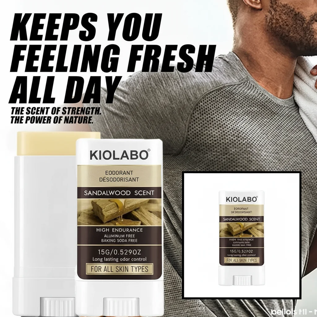 

Sandalwood SHENT Solid Deodorizing Cream - Refreshing Sweating Relief for Daily Use