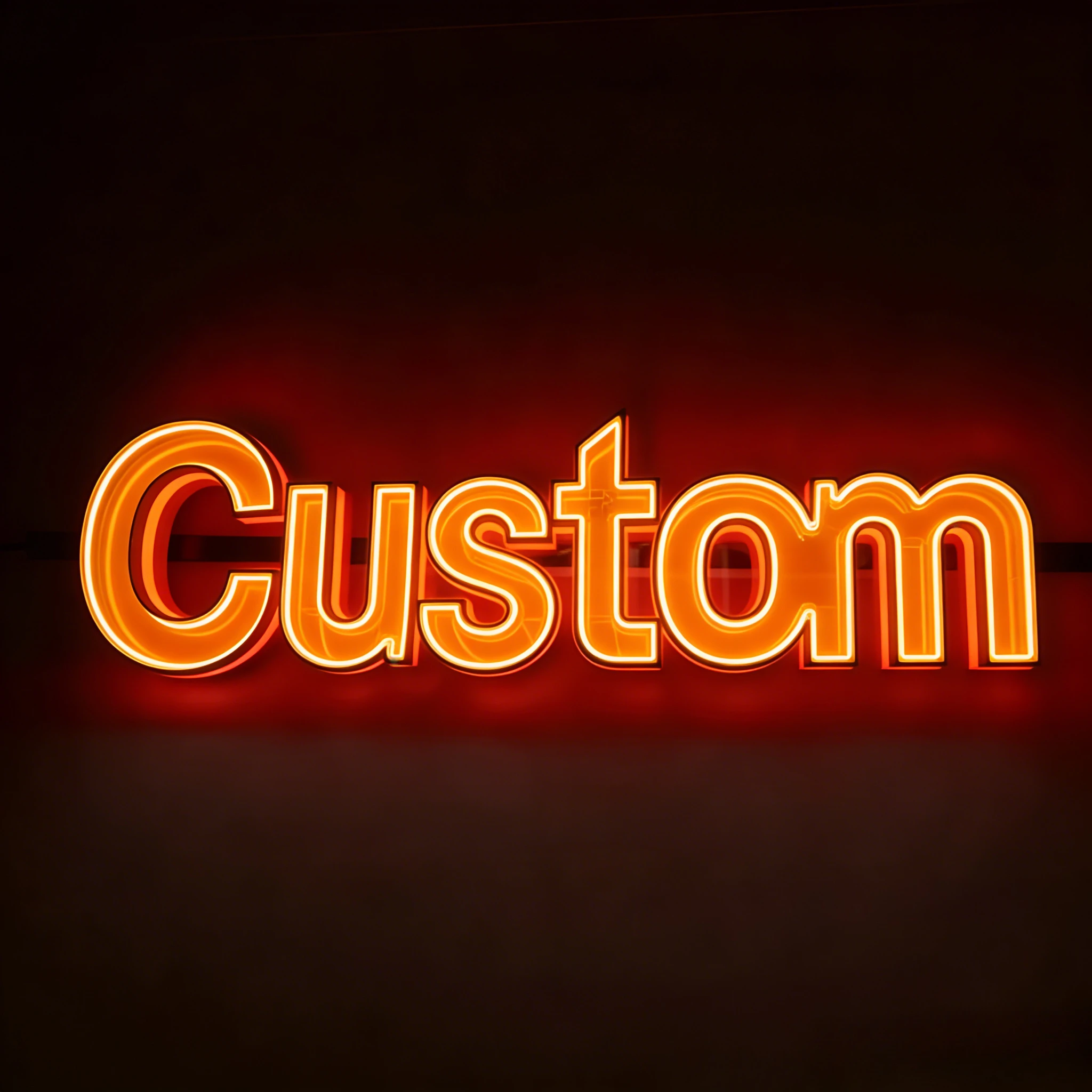 

Custom 3D Infinity Mirror Signs Personal Design Signage Custom Logo Luxury Brand Business Advertising Metal Illuminated Signs