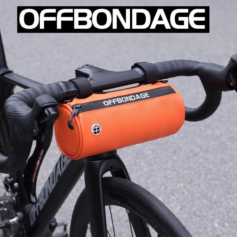 OFFBONDAGE Fahrradtasche Fahrrad-Fronttasche Wasserdichte Lenkertasche Tragbare multifunktionale Umhängetasche Fahrradzubehör