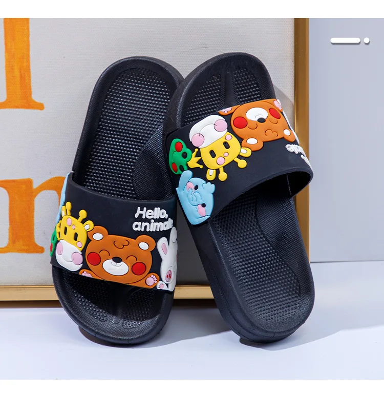 2026 Cartoon Kinderpantoffeln Jungen Mädchen Freizeitschuhe Flache Strand-Wasserschuhe Indoor Weiche Niedliche Flip-Flops für Jungen Mädchen – Detail 22
