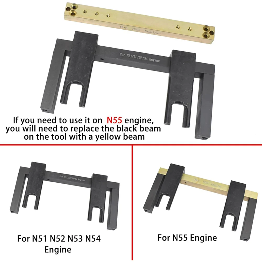 Набор инструментов для блокировки распределительного вала двигателя Vanos для двигателей BMW 2,5 3,0 N51 N52 N53 N54 N55 S55