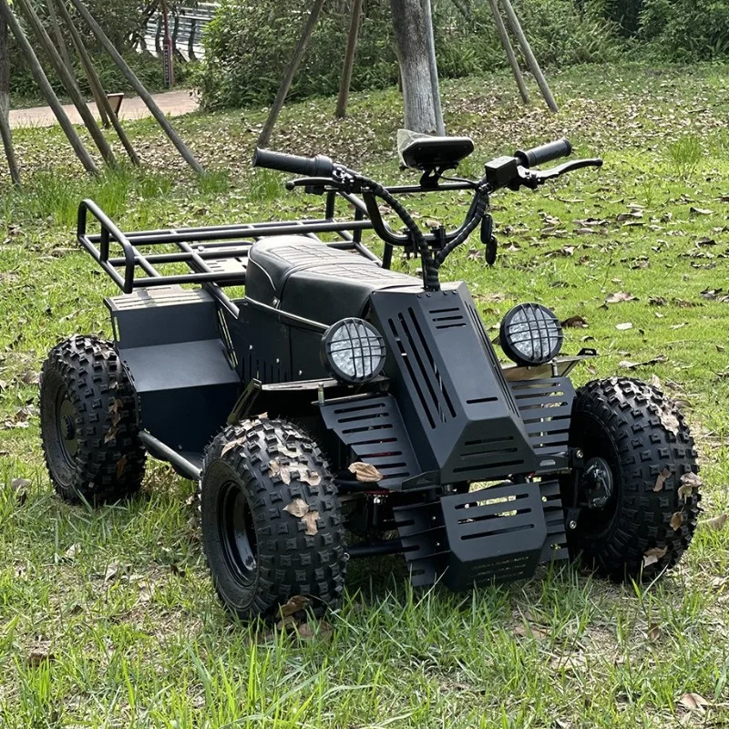 60V electric ATV four-wheel high-speed long-range electric ATV all-terrain four-wheel drive off-road vehicle