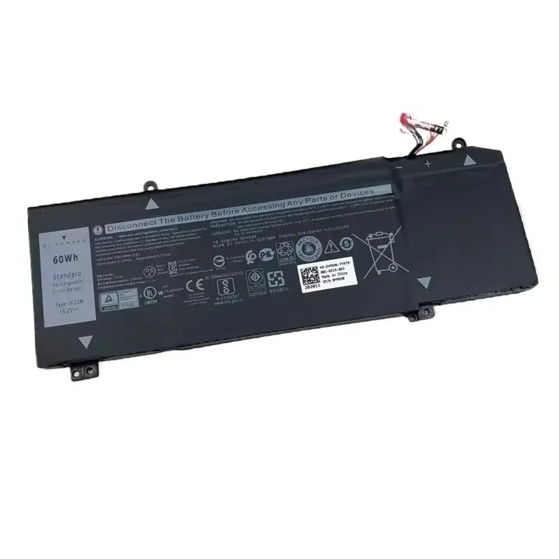 15.2V 3750mAh 1F22N XRGXX Laptop Battery For Alienware  2018 orion M15 M17 R1 P82F P40E P79F P37E G5 5590 G7 7590 7790