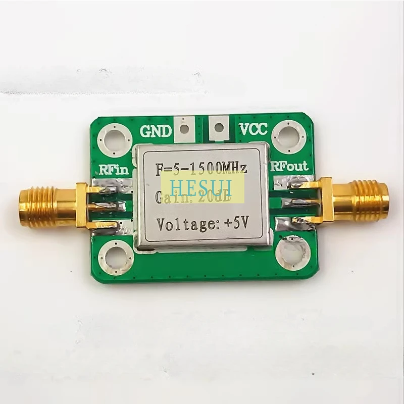 Broadband high frequency RF amplifier (5-1500MHz gain 20dB)