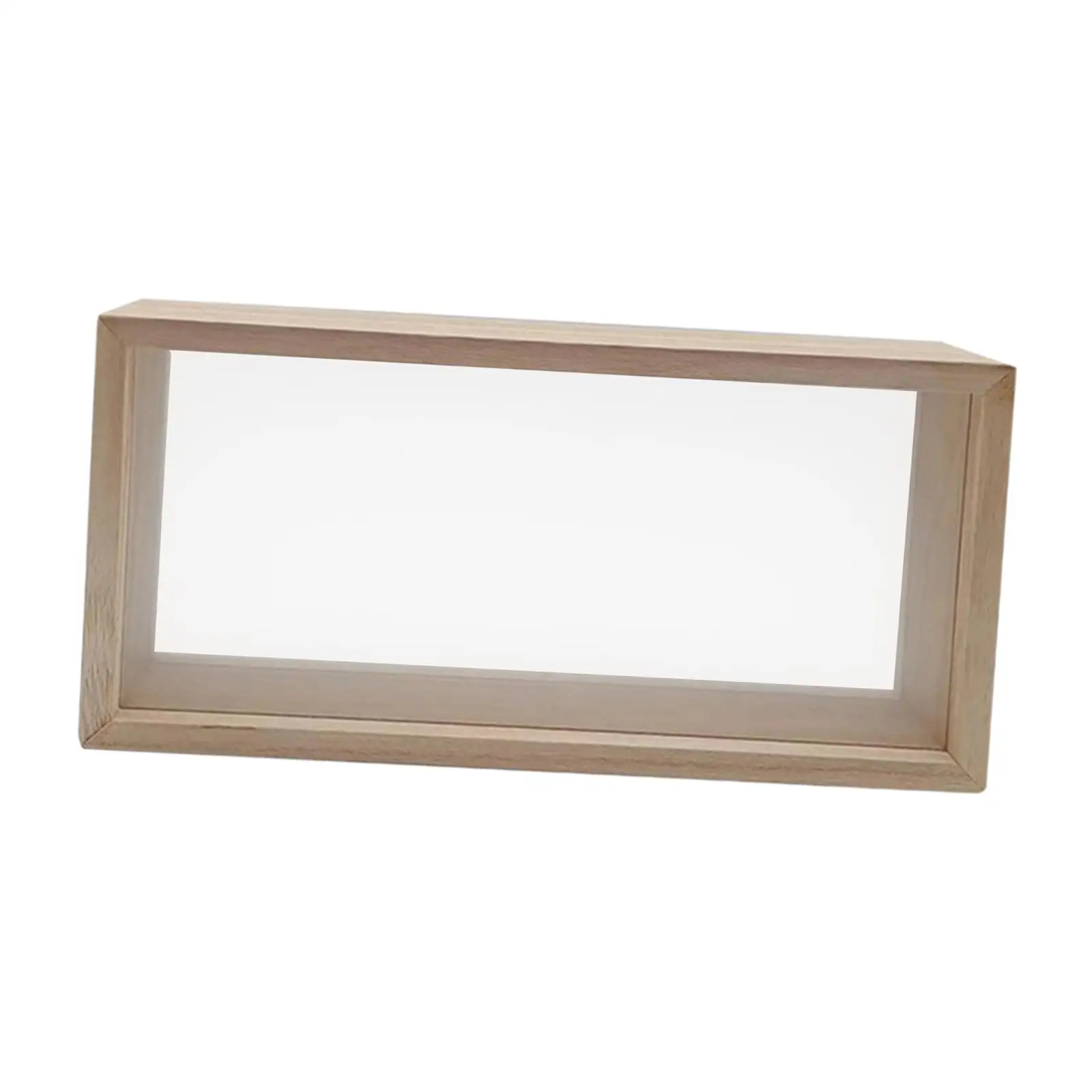 Shadow Box Frame Picture Frame for Dried Flowers Wooden Deep Dried Flower Display Frame for Memorabilia Award Photos Bouquet