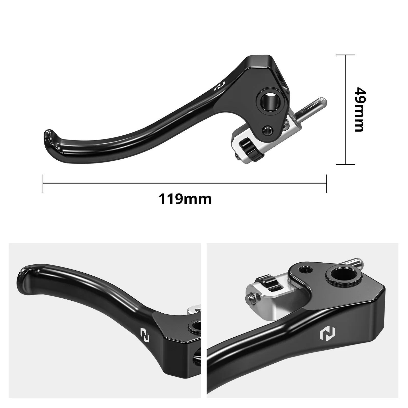 NICECNC For Husqvarna TE 300 TE 250 FE 450 FE 501 2022-2024 Shorty Clutch Lever Brake Lever For GasGas EC 300 EC 250 2021-2025