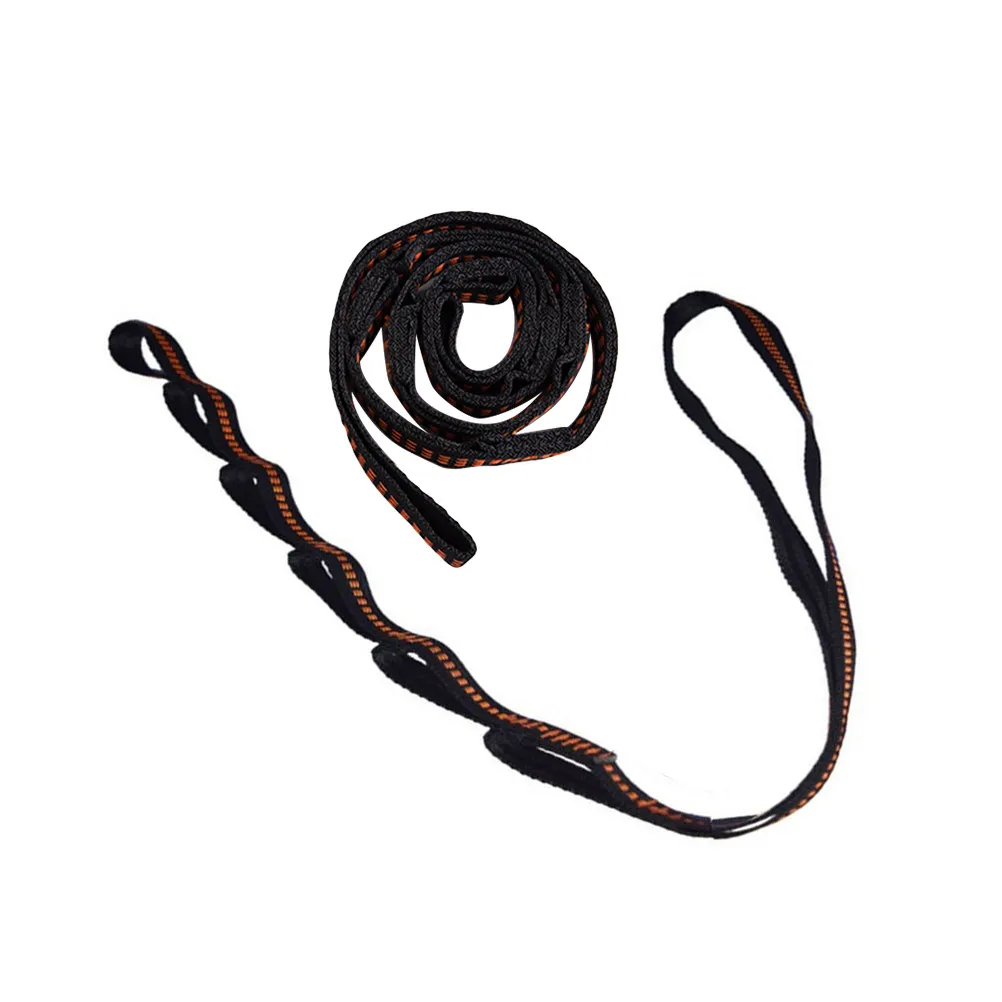 2pcs Adjustable Nylon Hammock Straps for Tree Hanging – Non-Stretch, Lightweight, Ideal for Camping, Hiking, Beach & Backyard