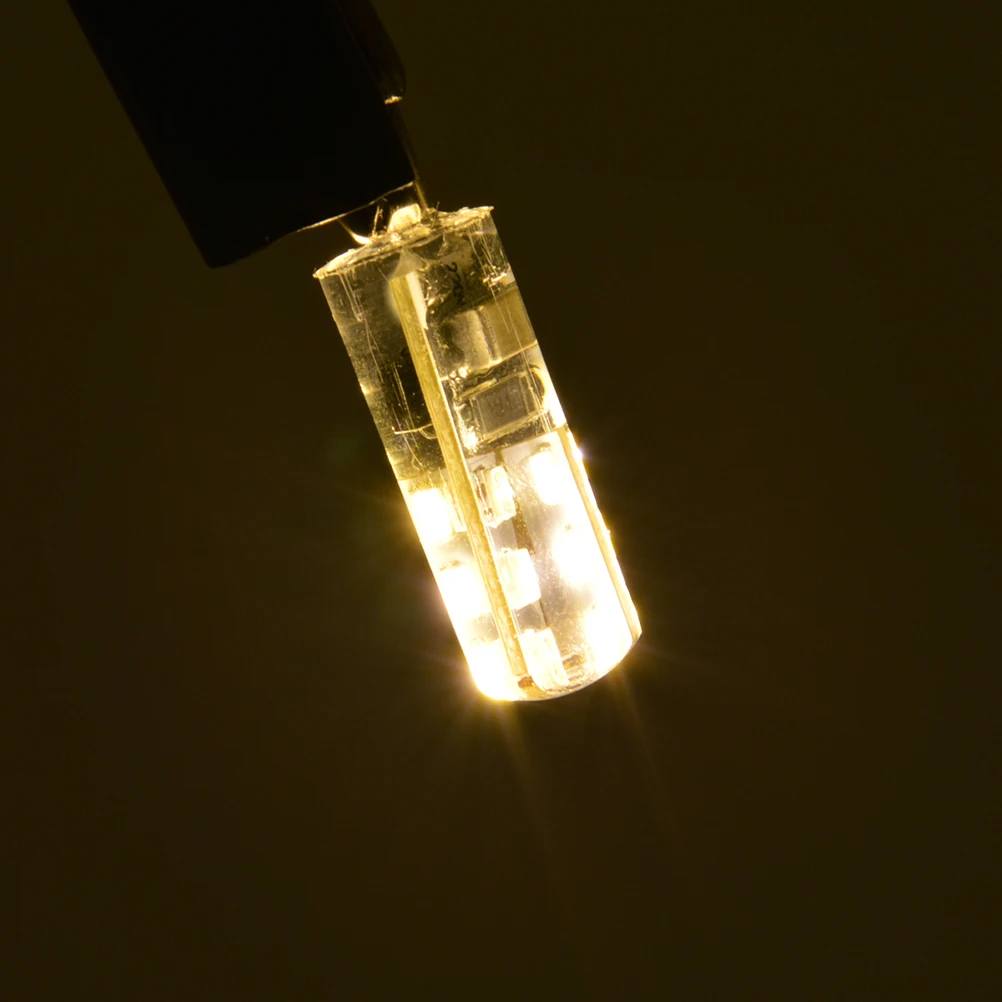 

2pcs G4 LED Light Bulb 220V 2W Warm White 3000K SMD 3014 LEDs Landscape Marine Kitchen Energy Saving Long Lifespan