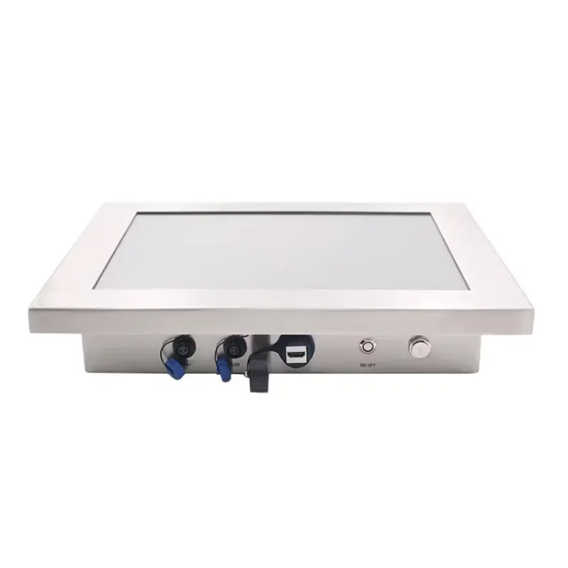 12 15 17 Inch Stainless Steel Case Touchscreen PC Full IP67 Waterproof Monitor for Kitchen Room