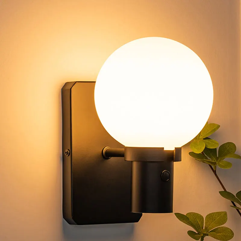 

Современные минималистичные креативные настенные светильники для спальни, прикроватной тумбочки, гостиной, балкона, лестницы, коридора, украшения дома, освещение