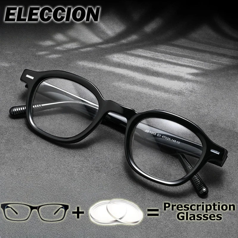 ELECCION وصفة طبية نظارات النساء خمر اللونية مكافحة الضوء الأزرق نظارات للقراءة إطار النساء الفاخرة العلامة التجارية قصر النظر نظارات