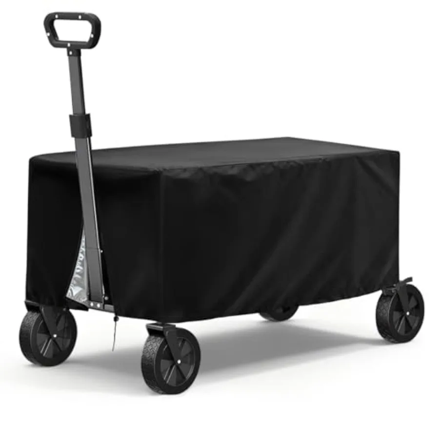 

Garden Cart Cover, Outdoor Garden Wagon Covers Waterproof Heavy Duty for Gorilla Carts 1000 lbs Steel Utility Cart