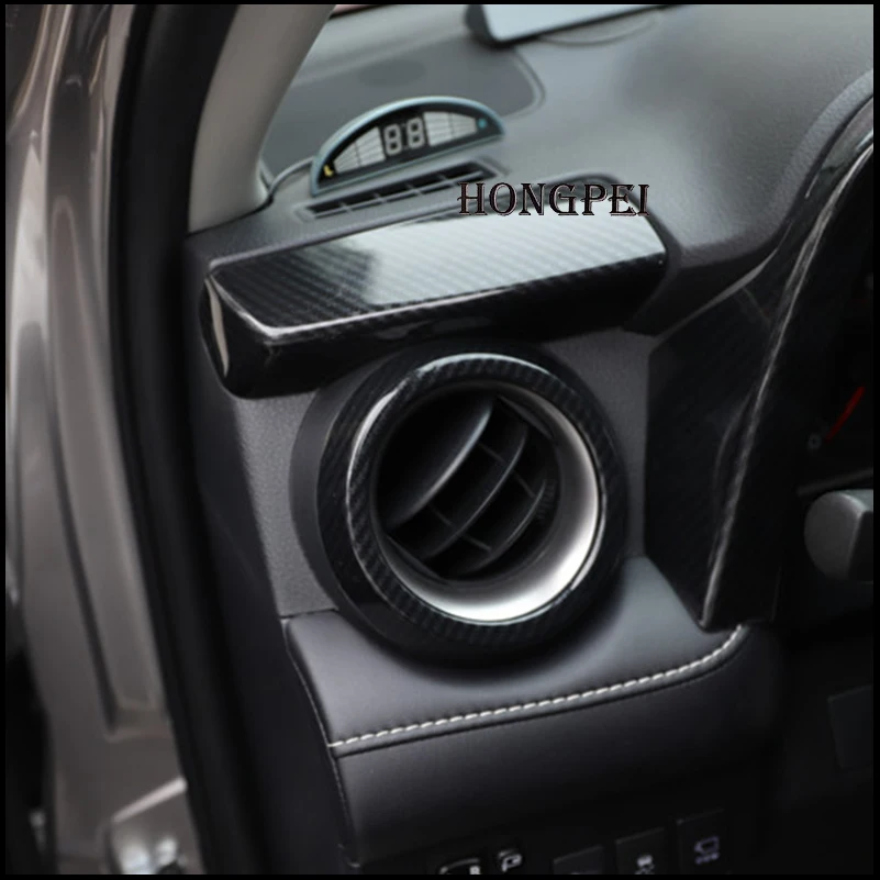

Car Styling Accessories For Toyota RAV4 2013-2018 Instrument Console Gear Water Cup Panel Cover Air Vent Trim Decoration